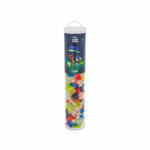 Plus-Plus Set constructie Plus-Plus, tub 240 piese, Glow Mix, culori fluorescente (PP4283) - kidstory