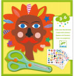 DJECO Set creativ cu autocolante Djeco, La coafor (DJ09045) - kidstory