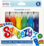 OOLY Pensule cu vopsea lichida Easy Squeezy - Set de 6 (126-031)