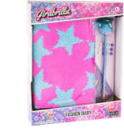 Nice Jurnal Fashion Girabrilla - set jurnal cu paiete reversibile și pix (NC19046)