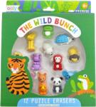 OOLY Radiere tip puzzle - Animale salbatice (Set de 12) (112-136)