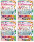 4M Mini set creativ cu margele de nisip - Unicorni (4M-03615)