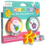 Ooly Kit DIY bijuterii Creatibles Flori Fermecate- plastilina cu uscare la aer - set de 6 culori si accesorii (161-136) - kidstory