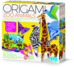 4M Mini set creativ - Origami Animale Zoo, LittleCraft (4M-04764)