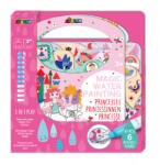 AVENIR Carte de pictat cu apa, stickere si jocuri, portabila - Printese (CH221777) - kidstory