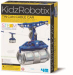 4M Kit constructie robot - Tin Can Cable Car, Kidz Robotix (4M-03358) - kidstory