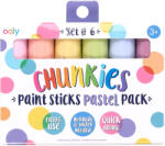 OOLY Creioane tempera solida Chunkies culori pastel, 6 bucati (126-018)
