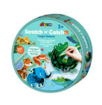 AVENIR Joc de pescuit 2in1 razuibil - Scratch 'N' Catch- Animale Jungla (CH211788)
