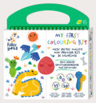 AVENIR Primul meu kit de desenat - Prietenii Dinozauri, Haku Yoka, portabil (CS223070) - kidstory