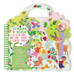 AVENIR Carte cu abtibilduri repozitionabilesi scene pop-up - Viata in Padure (STB230005) - kidstory