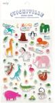 Ooly Abtibilduri pufoase Stickiville Zoo Crew (120-148)