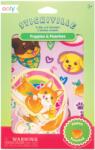 OOLY Abtibilduri parfumate - Stickiville Puppies and Peaches (120-186)