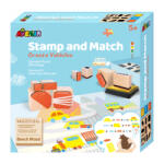 AVENIR Set creativ cu stampile - Vehicule (CH201765)
