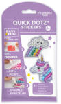 Diamond Dotz Set creativ super-rapid, autocolante BIG DOTZ - Nor cucubeu si Unicorn (DTZ8.006)