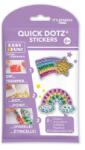 Diamond Dotz Set creativ super-rapid, autocolante BIG DOTZ - Stea Cometa si Curcubeu (DTZ8.007)