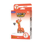 mierEdu Puzzle 3D cu sunete - Girafa, Build 'n' Sound (PP1113) Puzzle