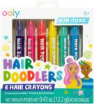 Ooly Creioane colorate pentru păr Hair Doodlers - set de 6 (133-117)