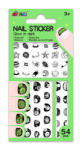 AVENIR Stickere pentru unghii fosforescente - stralucesc in intuneric - Spatiu (NA198179) - kidstory