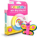 OOLY Plastilina cu uscare la aer - Rainbow, Creatibles, set DIY 4 culori (161-127) - kidstory