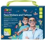 AVENIR Set stickere si tatuaje pentru fata - Super eroi (NA248211)