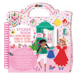 AVENIR Carte cu activitati si abtibilduri repozitionabile - Moda si Design (STB230006) - kidstory