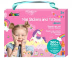 AVENIR Stickere pentru unghii si tatuaje - Unicorni (NA218205) - kidstory