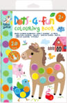 AVENIR Carte de colorat Dots4Fun - Animale de ferma (HY253224) - kidstory