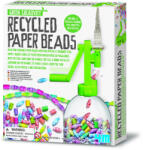 4M Kit creativ - Margele din hartie reciclata, Green Creativity (4M-04588)