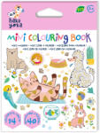AVENIR Mini Carte de Colorat Hakuyoka - Animale dragute (HY253179) - kidstory