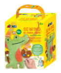 AVENIR Set de cusut Prietenul Meu Animal - Crocodil artistic (CH221817)