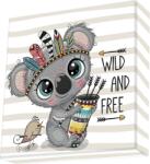 Diamond Dotz Set creativ tablou Wild and Free, pictura cu diamante (DBX.026)