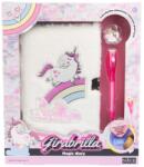 Nice Jurnal secret Girabrilla - Unicorn magic - pix cu cerneală invizibilă și lacăt (NC02519)