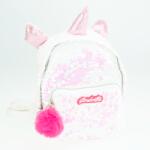 Nice Rucsac fetiță Girabrilla - model Unicorn cu paiete reversibile, bretele reglabile și buzunar frontal (NC02530)