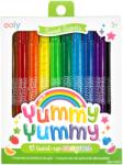 Ooly Creioane colorate parfumate rasucibile - Yummy Yummy, set de 10 (133-112) Jucarii de constructii magnetice
