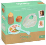 DJECO Colectia Pomea Set Pauza de pranz, Djeco (DJ07778) Papusa