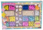 Nice Kit creativ Mega DIY - coliere și brățări cu mărgele din lemn, 600 piese+ (NC87029)