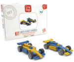 Croc toys Set de constructie 2 masini de curse, Croc toys (Croc_0054) - kidstory