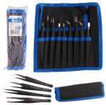GEKO Set de pensete metalice precise 9buc 63077 (G02709)