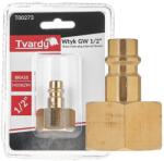 Tvardy Cupla rapidă pentru furtun - filet interior 1/2" mascul 61743 (T00273)