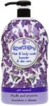 Naturaphy Gel de duș și șampon 2în1 lavanda și aloe vera Naturaphy 1000ml 30053 (5908311415498)
