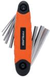 Kraft & Dele Set chei imbus pliabile, 8 buc, 1, 5-8 mm 63539 (KD11934) Cheie imbus