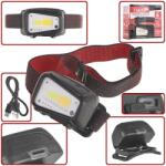 Tvardy Felinar frontal cu senzor de mișcare LED COB 8W (5W+3W) 1800mAh 520lm IP44 60758 (T00951)