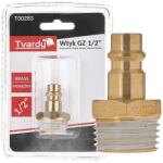 Tvardy Cuplaj rapid pentru furtun - filet exterior 1/2" mascul 61742 (T00283)