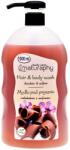 Naturaphy Gel de duș și șampon 2în1 ciocolată și șofran Naturaphy 1000ml 30050 (5908311418208)