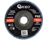 GEKO Disc de șlefuit "ZIRKONIA" 125mm P60 01949 (G78512)