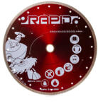 MAR-POL Disc diamantat 350x10x 32/30/25, 4 mm Rapid Silent Cut Red 61004 (M087121) Disc de taiere