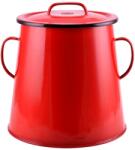Perfect Home Vas de grăsime cu suprafață emailată 10L 22cm roșu 54253 (10428)