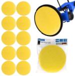 GEKO Hârtie abrazivă pentru discul șlefuitorului Giraffe 225mm, granulație 150, galben cu găuri 61652 (G78685)