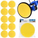 GEKO Hârtie abrazivă pentru girafa de șlefuit 225mm, granulație 80, galben cu găuri 61658 (G78682)