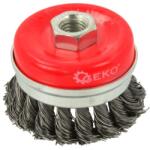 GEKO Perie sârmă cupă, sârmă dură de oțel 65mm M14 09463 (G00610)